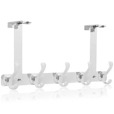 Over The Door Hooks with Auto-Locking Design Rustproof Multi-Functional Coat