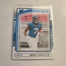 2024 Panini Donruss Rated Rookie Brian Thomas Jr. #313 Jacksonville Jaguars