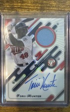 2025 Topps Pristine - Pristine Pieces Autograph Relics Torii Hunter #PPAR-TH...