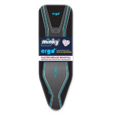 Minky Elasticated Ergo Ironing Board Cover Blue Fits 122x38cm Boards