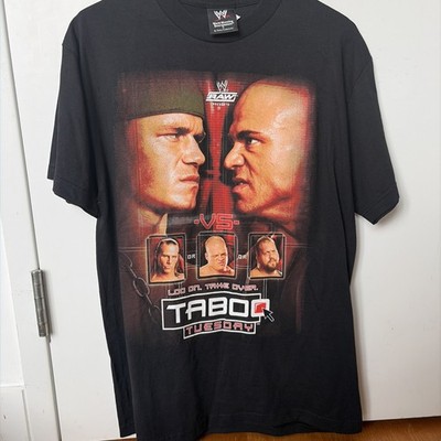 WWE（ワールド・レスリング・エンターテインメント）のヴィンテージTシャツ Vintage 2005 WWE Taboo Tuesday John Cena Kane Shawn Michaels