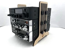 CB Ham radio stand, Holds 3 radios