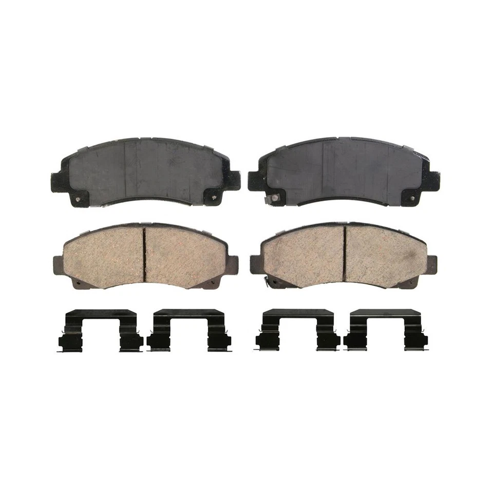 Juego de pastillas de freno de disco delanteras traseras para Honda Ridgeline 2006-2011 Foto 3 de 4