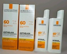 2 PACK La Roche-Posay Anthelios Ultra Light Sunscreen SPF 60 1.7 oz. ea Exp 5/27