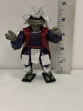 Vintage 1994 Playmates TMNT Shogun Don Donatello Action Figure Chrome Armor