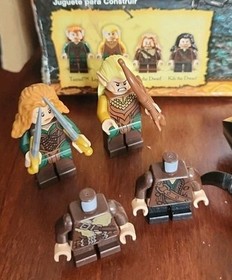 LEGO The Hobbit: Escape from Mirkwood Spiders 79001 With Minifigures & Box READ!