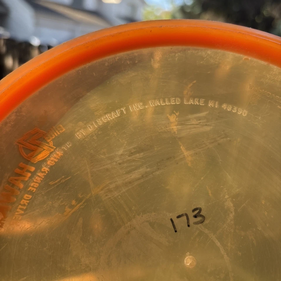 Discraft Elite Z Hawk PFN 4 Point Walled Lake Tooling 174g Used - Image 3 of 4