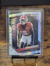2025 Prizm Black Zion Branch Skewed Prizm Usc Trojans
