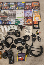 Video Game Lot GameCube Wii GBA PS2 PS1 Dreamcast Xbox 360 Sega Genesis & More