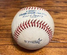 Alex Call Nationals Game Used Baseball 7/28/2025 vs Astros LOGO Hit Out + Bell