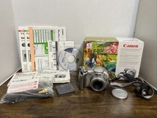 Canon PowerShot S1 IS 3.2MP Digital Camera 10x Optical Zoom For Parts