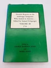 1972 Salzburger Emigrants Vol III 1736 Georgia Colonial Genealogy Hardcover Book