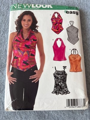 New Look 6464 Misses Shirt Sewing Pattern Size 8 10 12 14 16 18 Uncut 