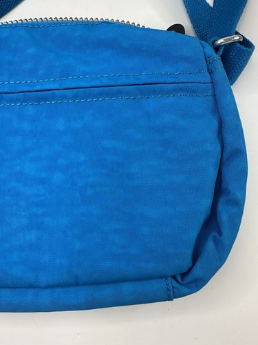 Kipling kleine hell leuchtend blaue Farbe Crossbody Umhängetasche Taschen - Bild 8 von 20