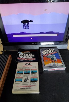 Star Wars Empire Strikes Back Atari 2600 Parker Brothers 1982 Vintage Gaming