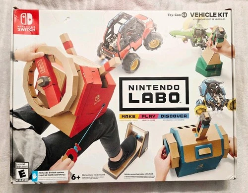 Nintendo Labo Toy-Con 03 Vehicle Kit (Switch, 2018) New and Sealed