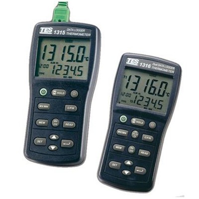 TES-1315 K.J.E.T.R.S.N. Data-Logger Thermometer 7500 Data Logging capacity