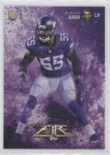 2014 Topps Fire Rookie Anthony Barr #118 07px