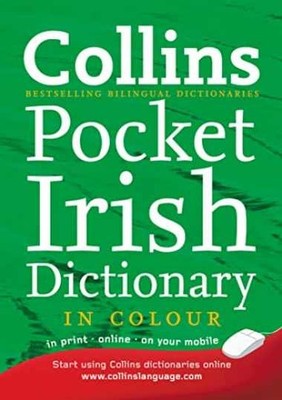 Collins Irish Pocket Dictionary - Paperback, by Séamus Mac Mathúna - Very Good
