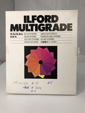 Ilford Multigrade 6  x 6  Filters for B W Printing, Incomplete Opened Box