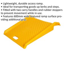 portable access ramp  for wheel chair/ builders