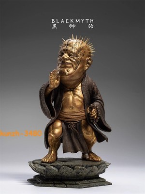 Official Game Black Myth: Wukong Elder Jinchi 1/12 Figure Model Doll Toys w/Ring
