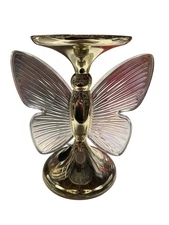 Bath & Body Works ALL NEW Illuminating BUTTERFLY 3-Wick Candle Pedestal Lights