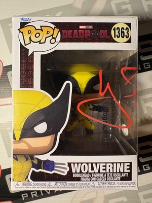 Hugh Jackman signiert Wolverine Funko Pop! Autogramm ACOA - Marvel vs Deadpool