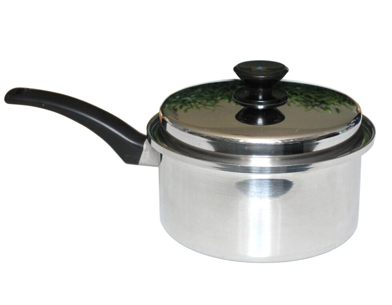 Vintage Rainbow Cooking System Surgical Stainless Steel 8.5 in Pot W/Lid 2.5 Qts