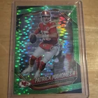 Patrick Mahomes II 2025 Panini Prizm Neon Green Pulsar Kansas City Chiefs #26