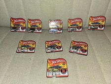 World's Smallest Hot Wheels Series Lot Of 9 Race Car And Muscle Car Opens