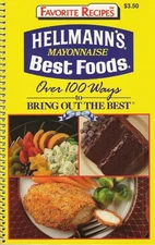 Hellmann's Mayonnaise Best Foods Favorite Recipes grocery Good