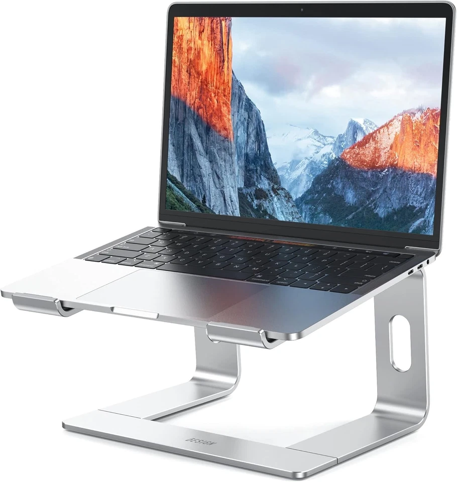 LS03 Aluminum Laptop Stand, Ergonomic Detachable Computer Stand, Notebook Ris... - Image 3 of 4