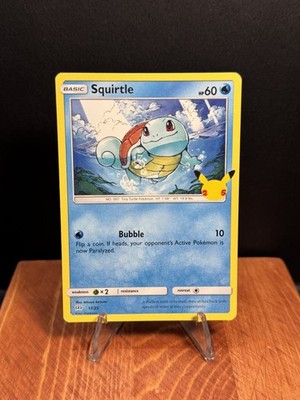 Pokémon TCG - 2025 McDonald's Promo Card - Squirtle #17 - MINT | eBay