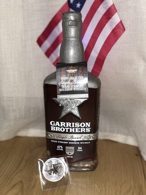 Garrison Brothers Single Barrel TEXAS Bourbon,Whisky,Whiskey, 2025 Silber 1 Oz