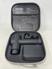 Sharper Image Powerboost Deep Tissue Black Massager, Case  Charger  Nodes 25 