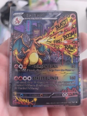 Pokemon CCG Glurak Ex Custom CCG Karte In Top Zustand Pokemon China Custom Card - Bild 1 von 2