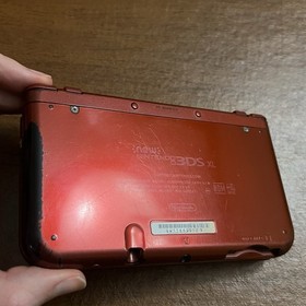 "New" Nintendo 3DS XL TOP IPS - Red Console 4GB W/ Charger Tested Works