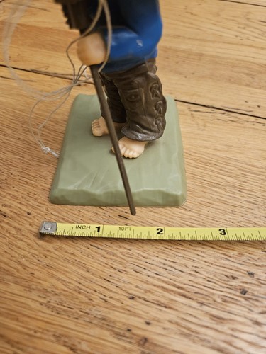 Vintage 1979 Wilton Tortenaufleger kleiner Cowboy mit Steckenpferd Stock Pferd Kunststoff 5" - Bild 8 von 9