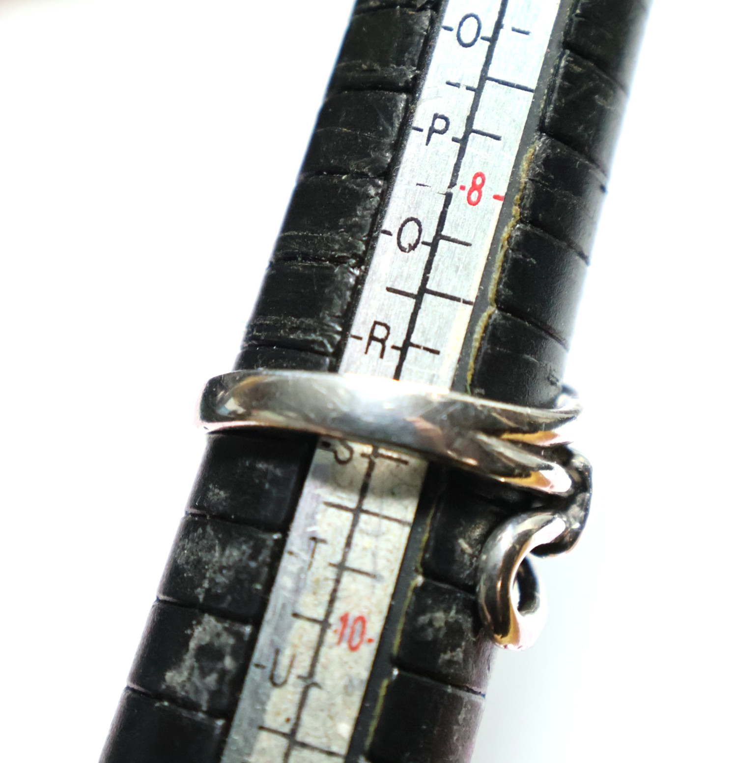 PRETTY Solid Sterling Silver 925 Abstract Knot De… - image 11