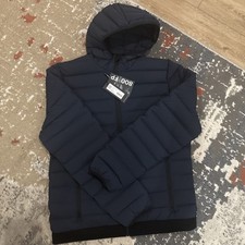 AETHER Launch Full-Zip Hooded Jacket 802 Total Eclipse Sz Medium NWT Authentic