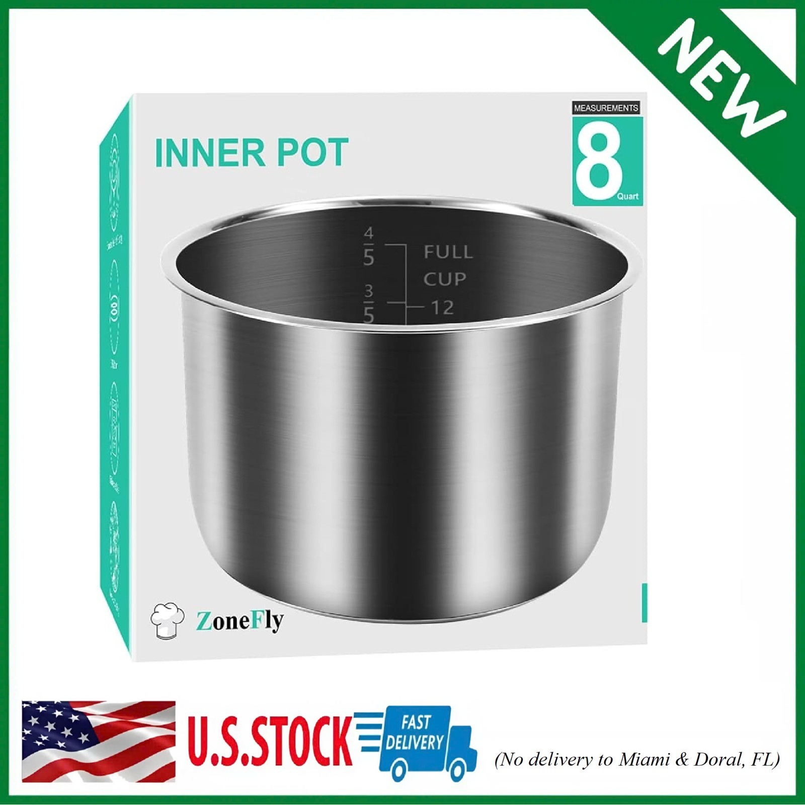 Xl Replacement Inner Pot Stainless
