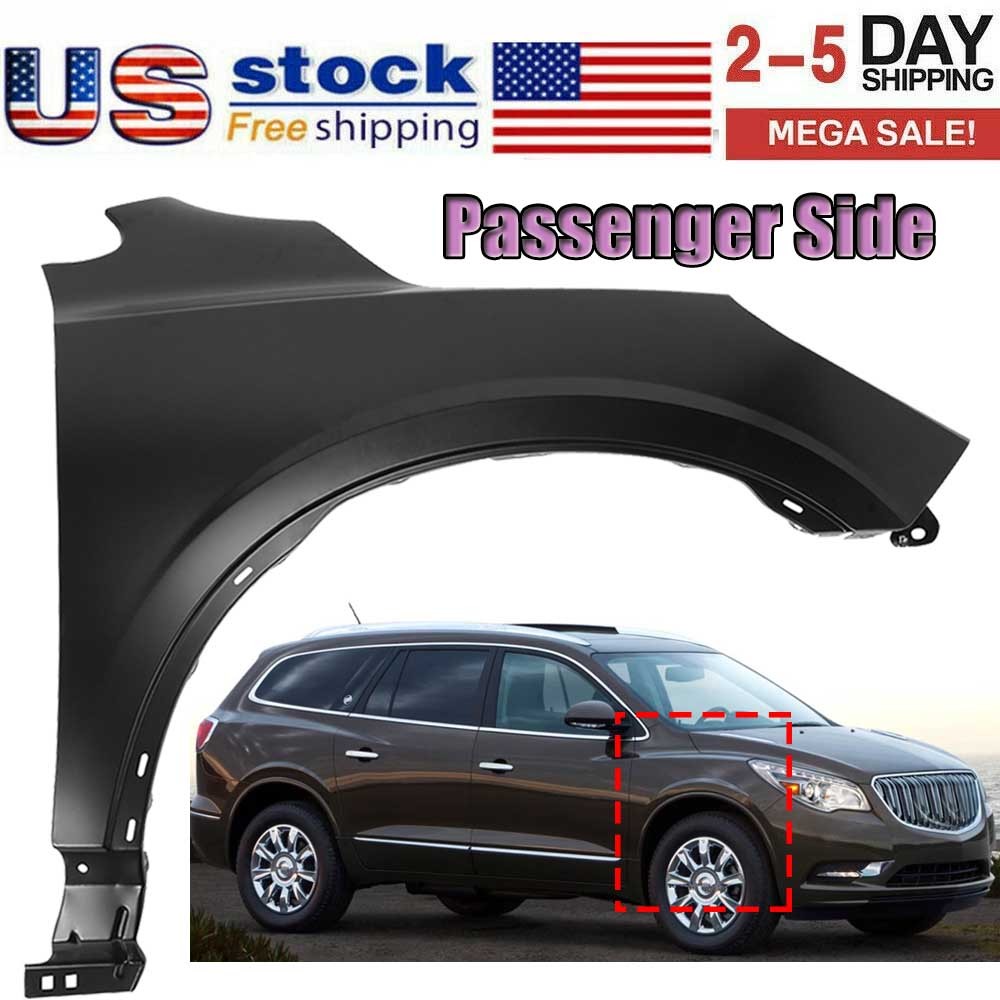 For 2013 - 2017 Buick Enclave Front Fender Assy (Right/Passenger Side) 22813293