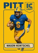 Pittsburgh Panthers Football Mason Heintschel Custom Pitt IC Beer College