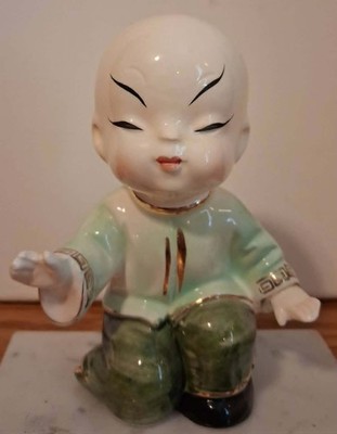 Vintage Norcrest Porcelain ''Kewpie'' Boy Figurine