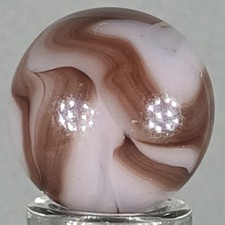 Vintage Champion Swirl Marble .61 Inches Near-Mint Condition Combined Shipping