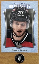 Pavel Zacha 2016-17 Upper Deck Series 1 UD Rookie Portraits #P-60 NJ Devils