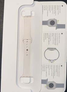 New - Apple Brand Watch Band 42mm Light Blush Sport Band M/L - open box pink