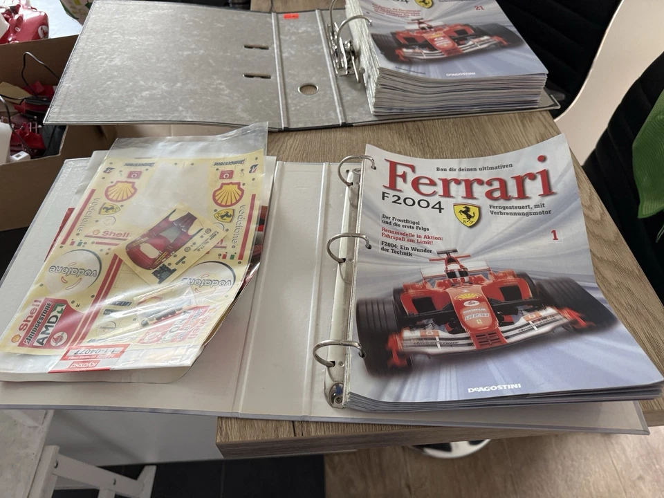 Deagostini Ferrari F2004 Kyosho F1 Rennwagen RC Car Verbrenner, Länge 550mm. - Bild 3 von 4