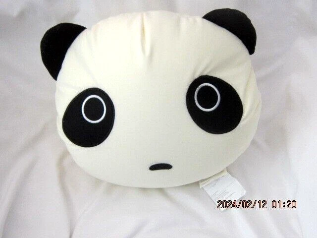 Unisex 12" Snow Foam Panda's Head Cushion Soft Stuffed Plush Pillow-Brand New! - Picture 1 of 2